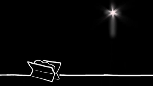 Manger And Star