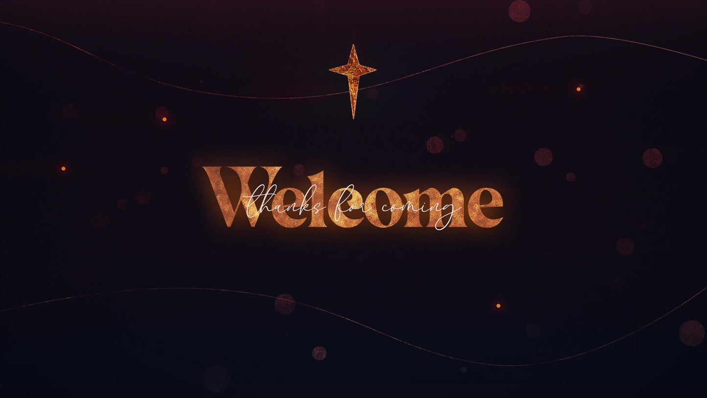 Christmas Figures Welcome Still