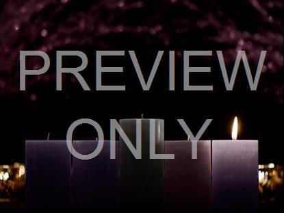 Advent Classic Hope Candles Still
