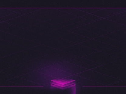 Holographic Cubes Purple