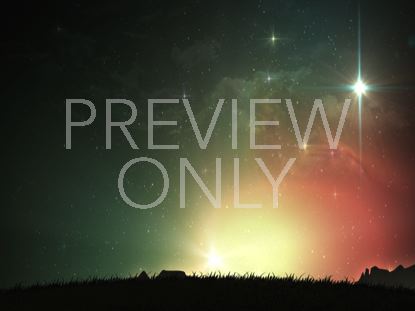 Christmas Nativity Small Star Right