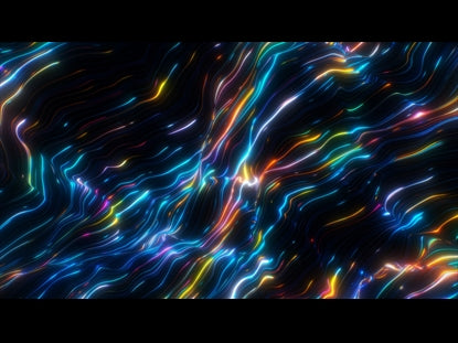 Fiber Optic Warm Rainbow A