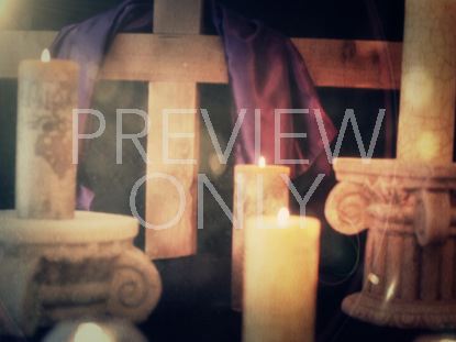 Easter Candle Still 6