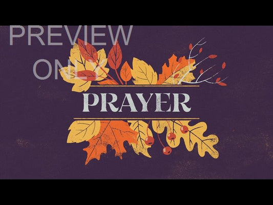 Fall Feelings Prayer