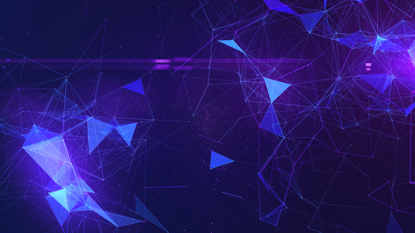 Cosmic Web Blue