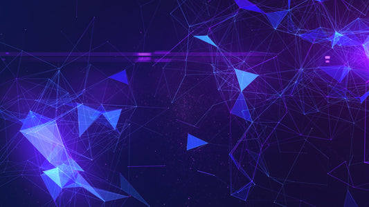 Cosmic Web Blue