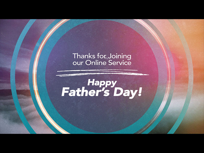 Father's Day Clouds Online Goodbye Loop