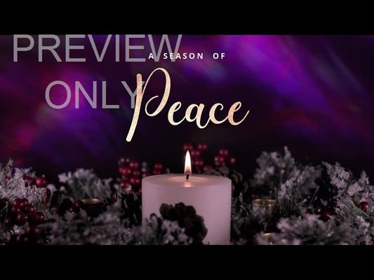Advent Wreath Peace Still