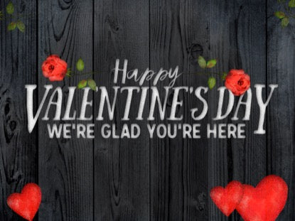 Wooden Valentine Holiday Motion