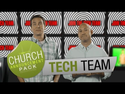 Church Announcement Tech Team