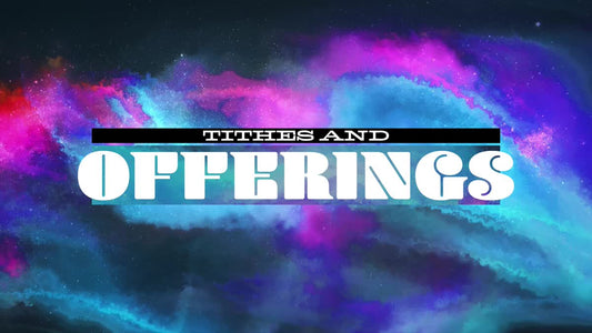 Color Drift Tithes And Offerings