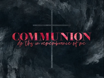 Paint Swirl Communion