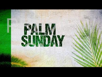 Palm Sunday Vol 1. Title Still