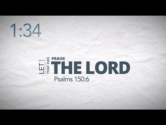 Come Let Us Worship Countdown