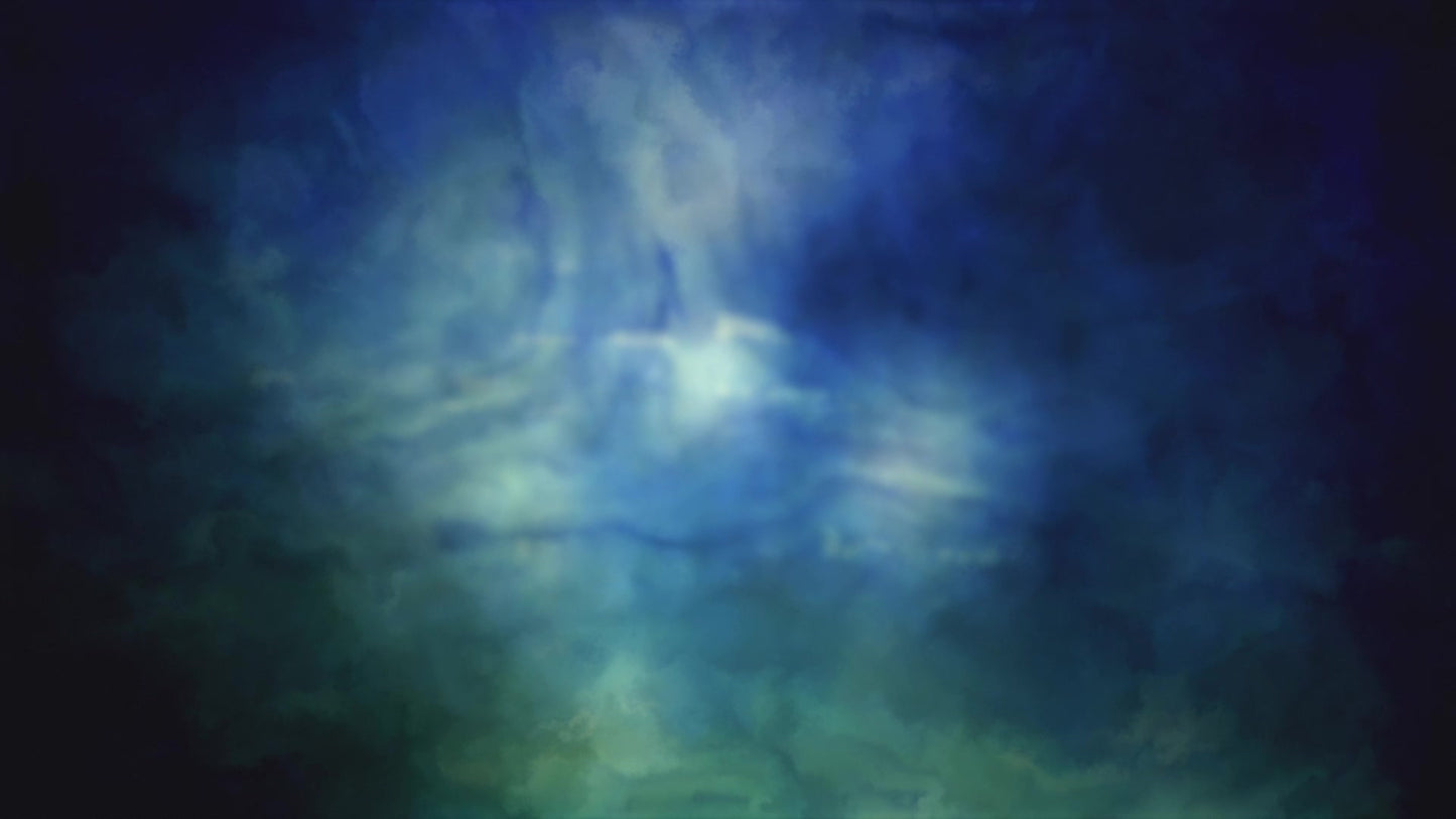 Cloudy Textures Turquoise Still