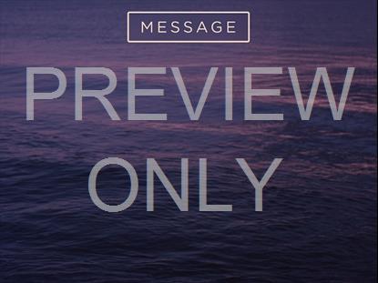 Sunset Surf Message