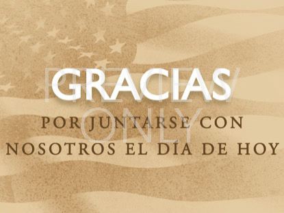 Memorial Badge Closing Still - Spanish