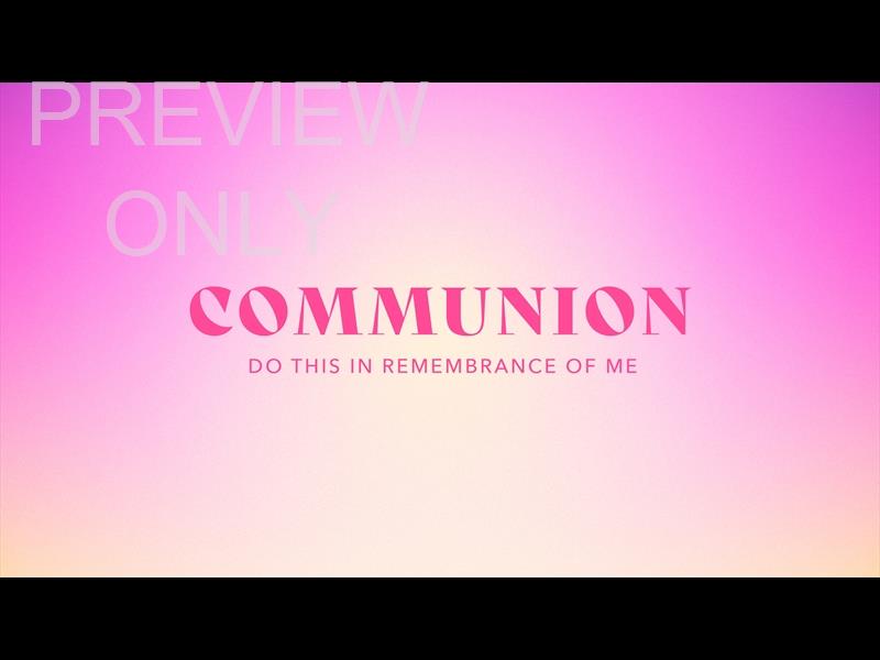 Gradient Volume 1 Communion Still