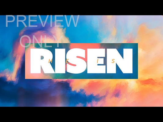 Painted Easter Sermon Title 02