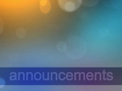 Optical Fusion Announcements