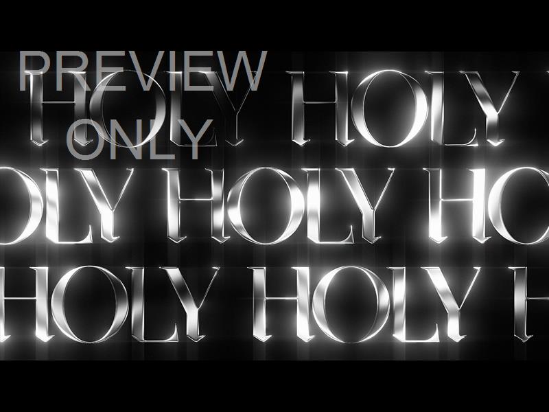Lttrs Holy Bw Wall Still