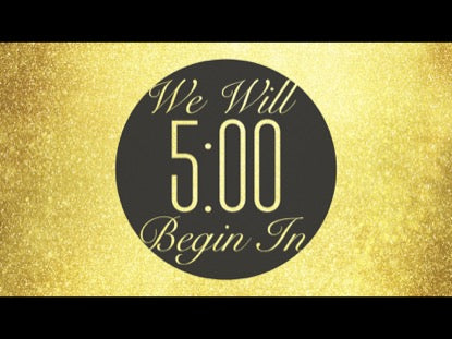New Years Gold Countdown