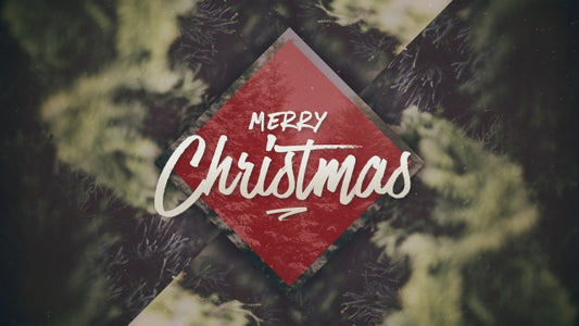Christmas Forest Merry Christmas
