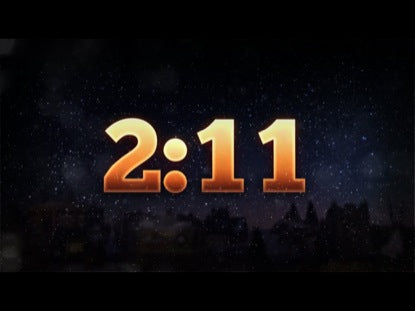 Snowy Village Countdown