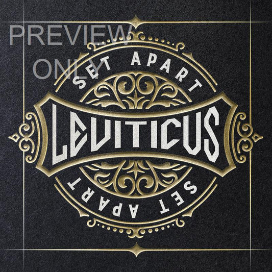 Leviticus Set Apart Social Graphic Title