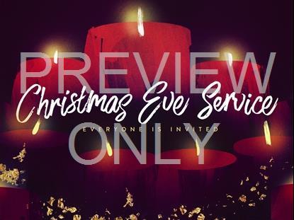 Brushed Christmas Christmas Eve Service
