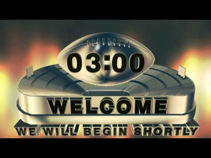 Game Day Football Countdown