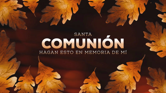 Autumn Glow Communion Still - Spanish
