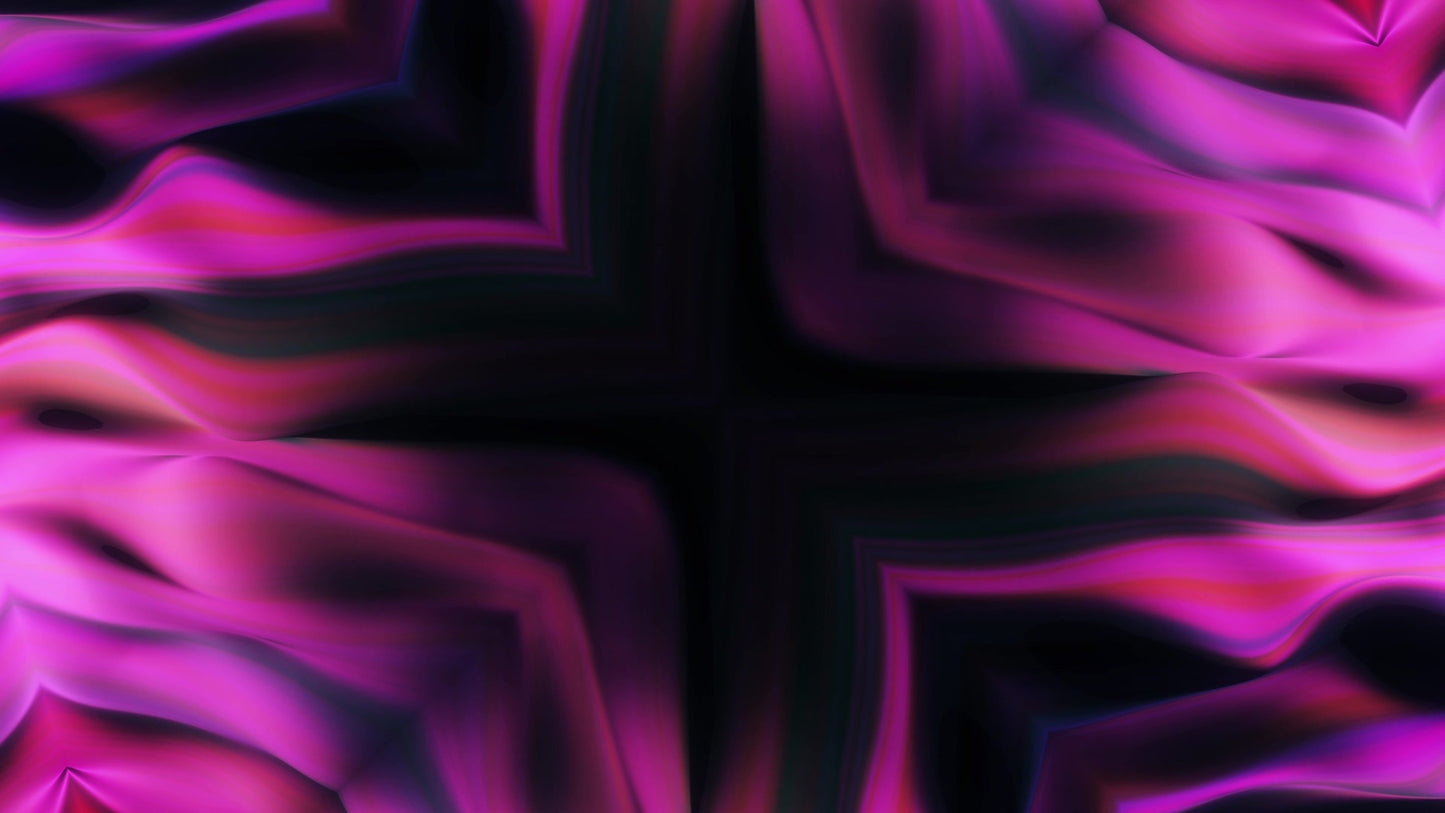 Love Swirls Ribbons Mirror