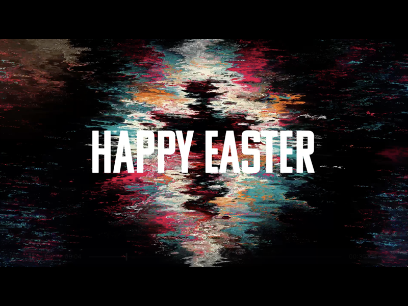 Distorted 2 Happy Easter