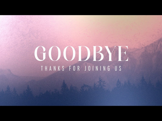 Northern Glow Goodbye