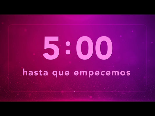 Cuenta Regresiva Vibrante