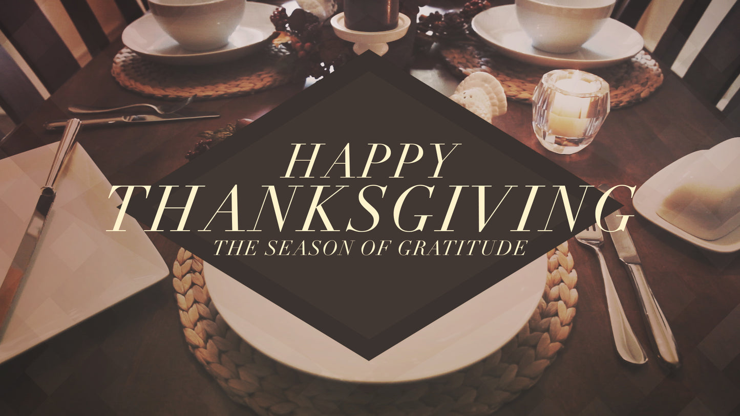 Thanksgiving Table Welcome