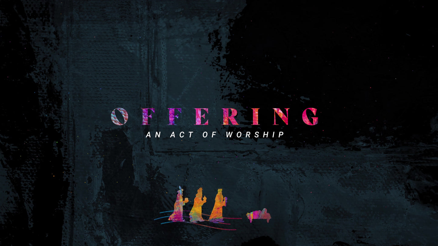 Colorful Epiphany Offering