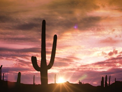 Desert Sunset Clouds