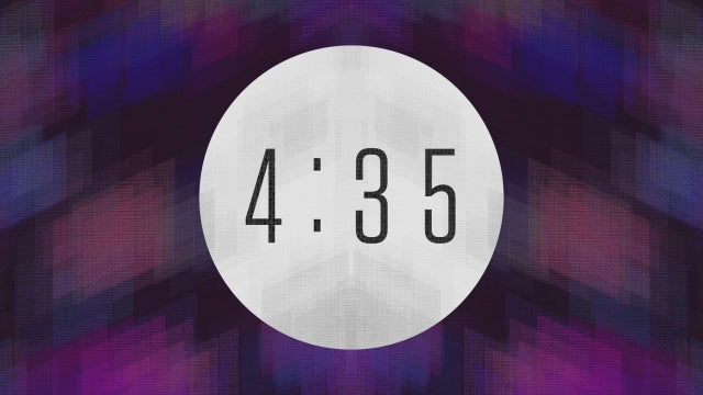 Burlap Patterns Countdown