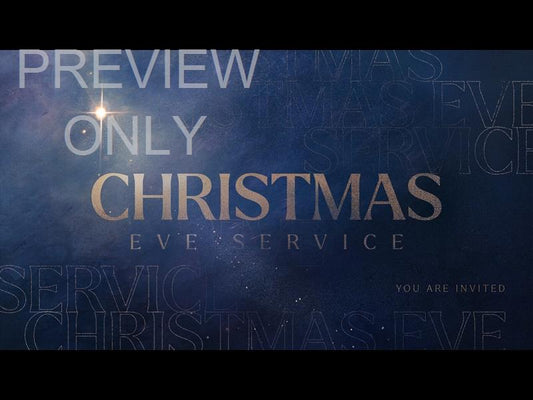 Above Every Name Christmas Eve Service Still