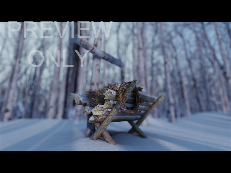 Christmas Joy: Still Manger 01