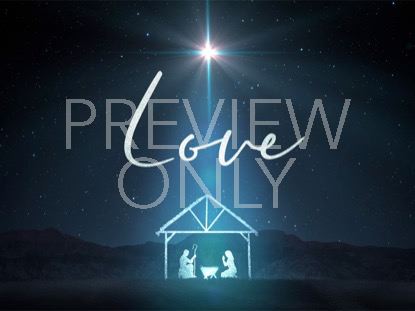 Starlight Nativity Love