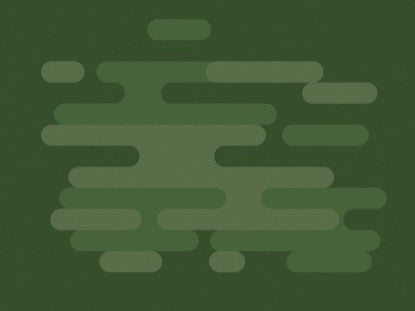 Horizontal Melt Green