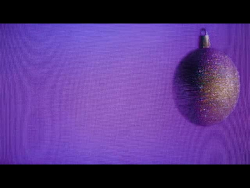 Crt Christmas Ornaments Loop 8
