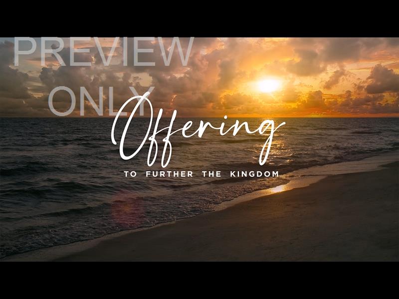 Sunset Beach Offering Still