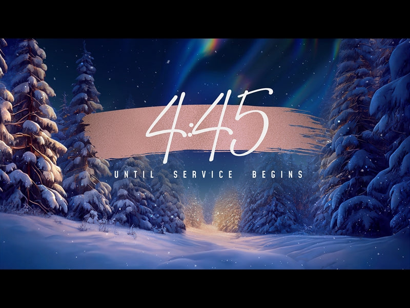 Christmas Snow Countdown