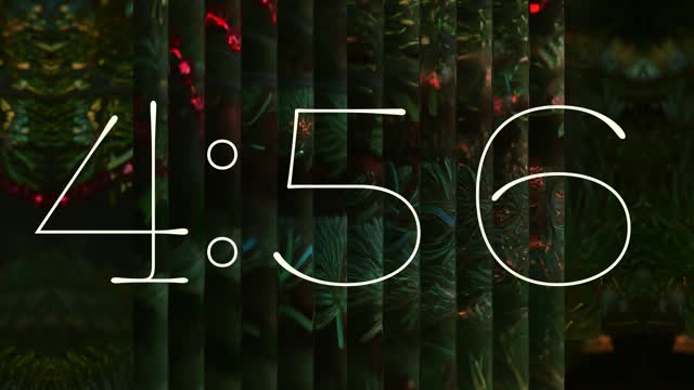 Gradient Glass Countdown 02