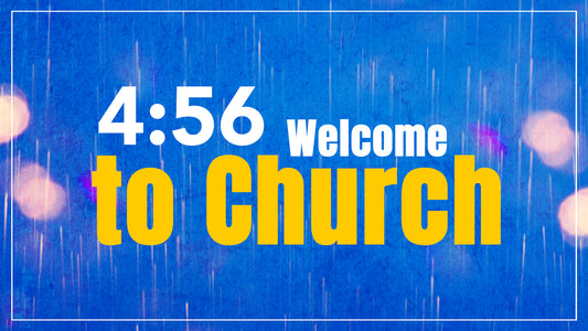 Welcome To Church Countdown