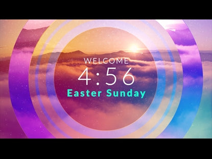 Easter Morning Sunrise Countdown